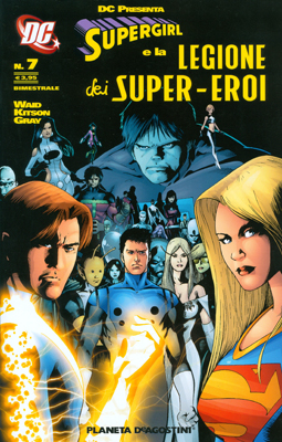 Dc presenta supergirl e la legione dei super-eroi 7