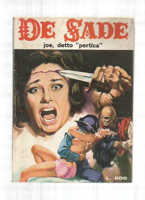 De Sade n. 23 - Joe, detto "pertica"