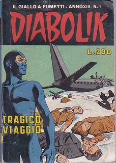 Diabolik anno XIII n. 1 - Tragico Viaggio