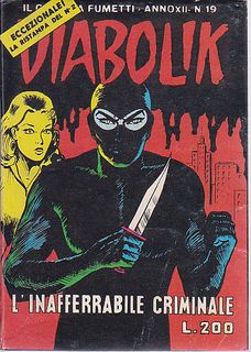 Diabolik anno XII n.19 - L'inafferrabile criminale
