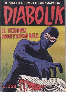 DIABOLIK, IL GIALLO A FUMETTI, N 5 e 16 - 1973/74 - Annunci Torino