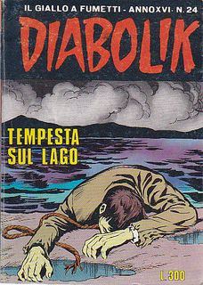 Diabolik anno XVI n.24 - Tempesta sul lago