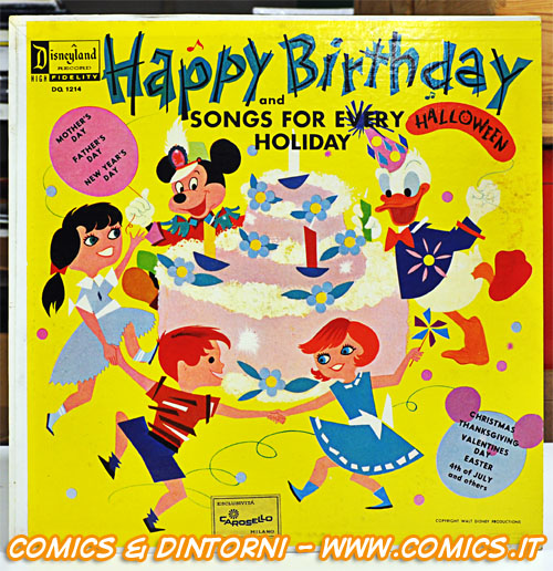 Happy Birthday and songs for every holiday