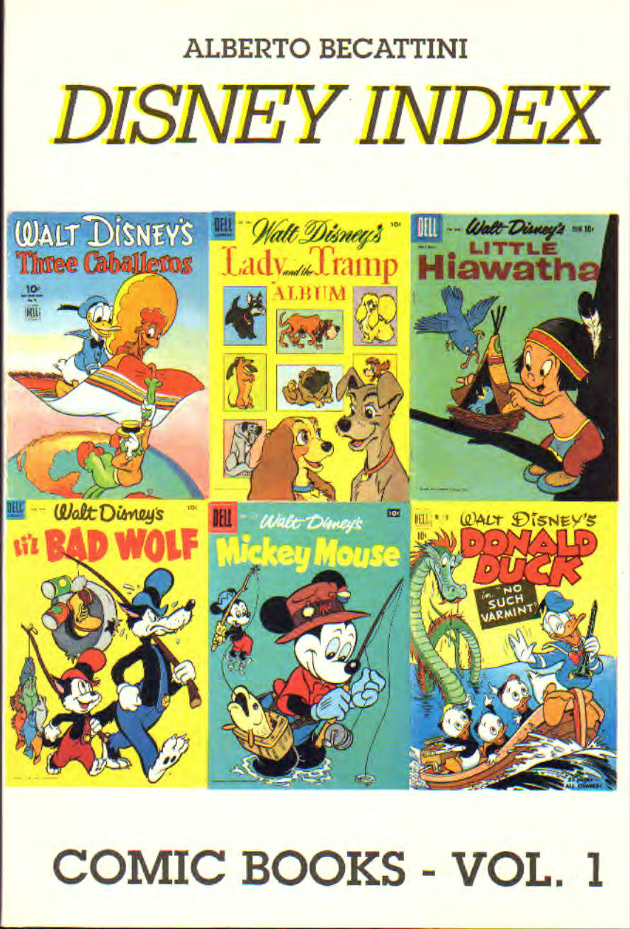 Disney Index comic books vol.1