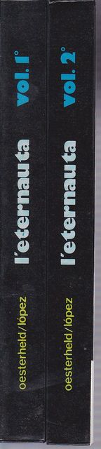L'eternauta 1/2 completa - edizione cartonata - Comic art 1979