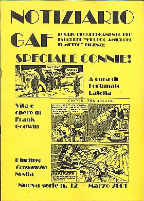 Notiziario Gaf  Nuova Serie n.12  Marzo 2001