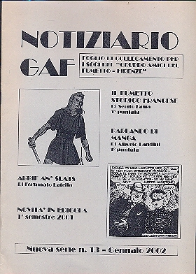 Notiziario Gaf  Nuova Serie n.13  Gennaio 2002