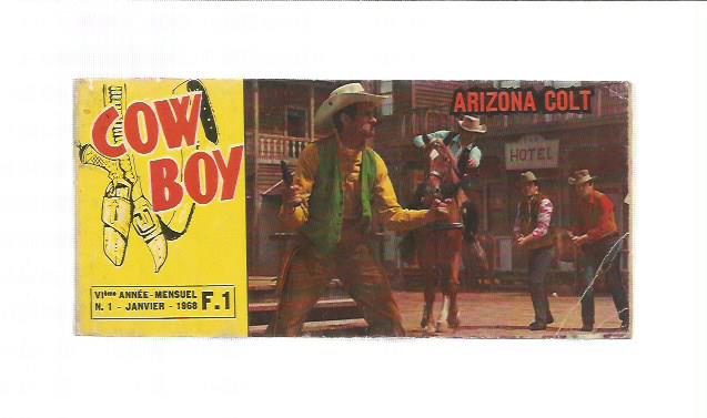 Cow Boy n. 1 - Arizona Colt - Ponzoni Editeur