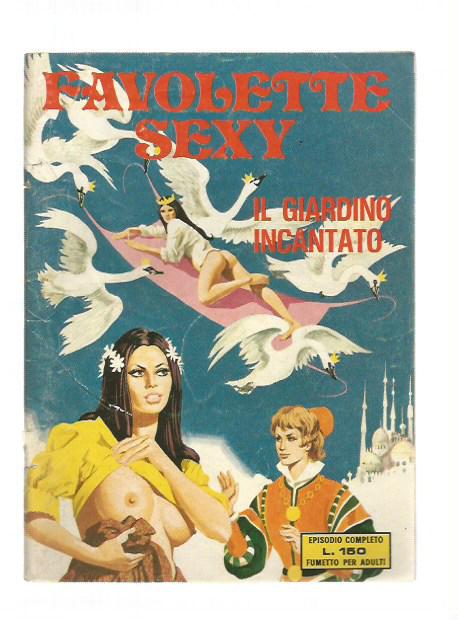 Favolette Sexy anno 2  n.  2  Il giardino incantato - 1974