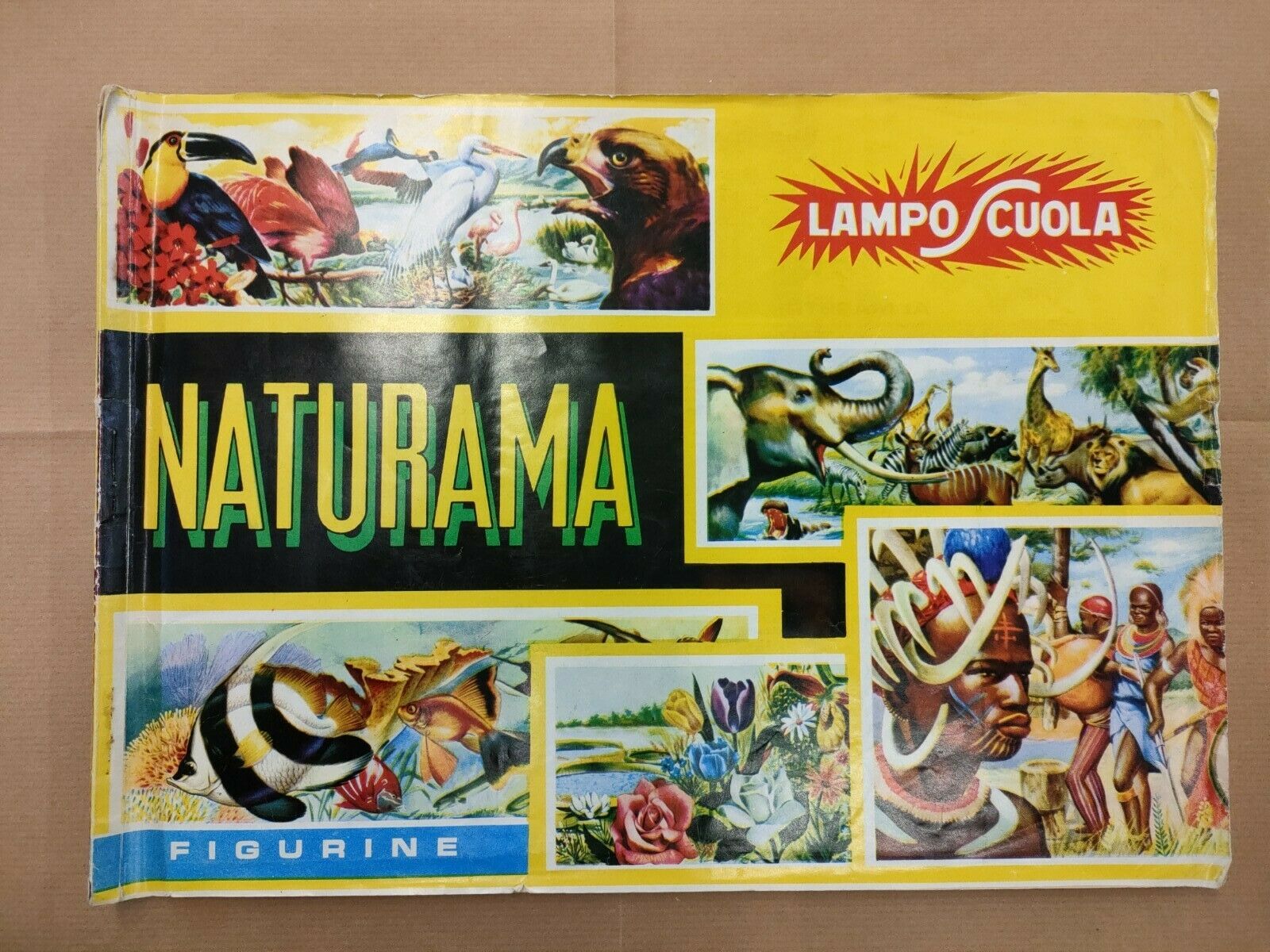 Album Figurine NATURAMA - Ed. Lampo - 1968 - COMPLETO