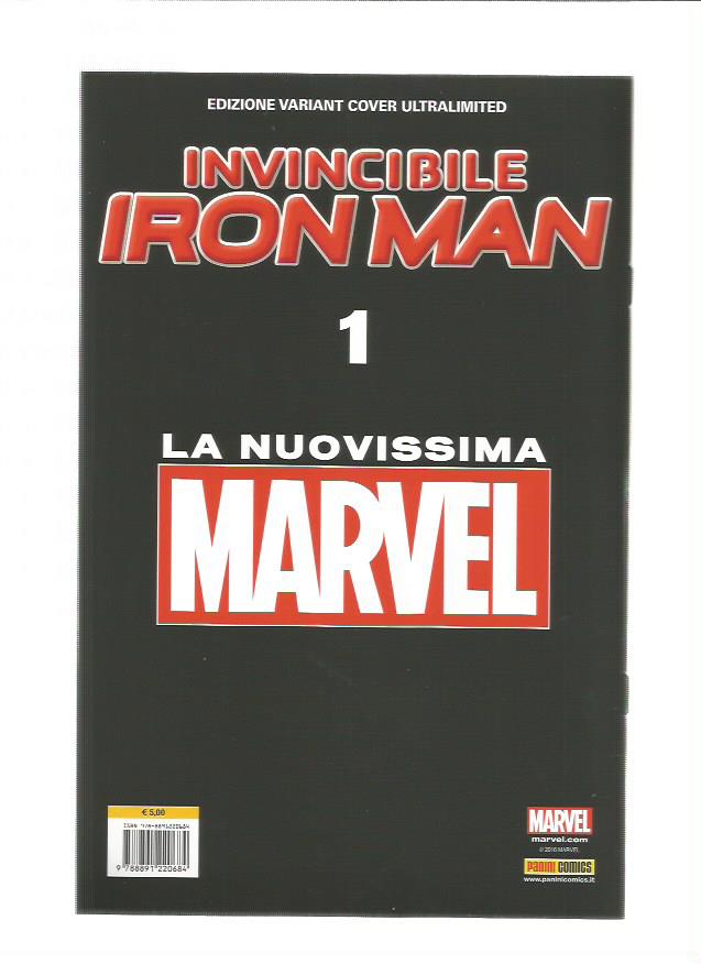 Iron Man 37 Invincibile Iron Man  1 ULTRALIMITED