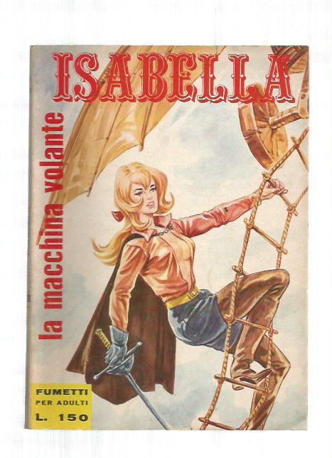 Isabella II serie n. 39 - La macchina volante