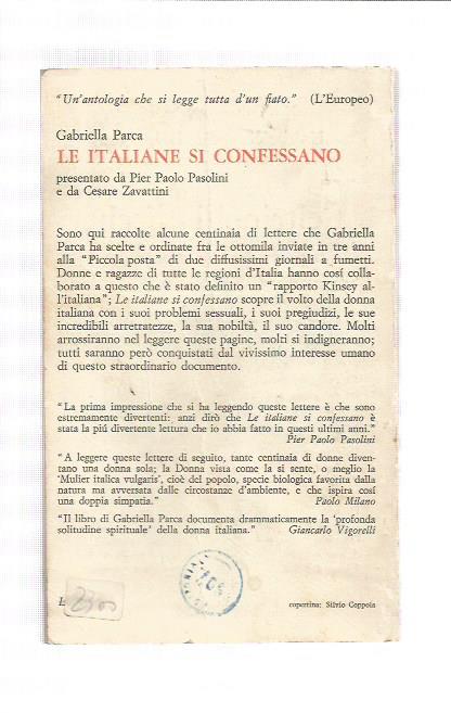 Le Italiane si confessano - Feltrinelli