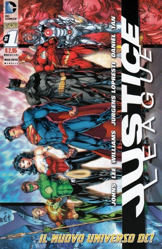 Justice League   1 - Seconda Ristampa