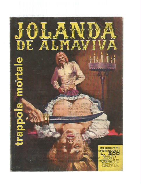 Jolanda de Almaviva n. 46 - Trappola mortale - Manara