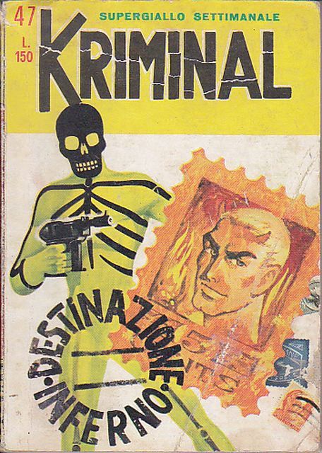 Kriminal n.  47  Destinazione inferno  1966