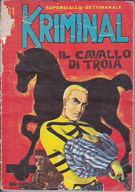 Kriminal n.  61  Cavallo di Troia  1966