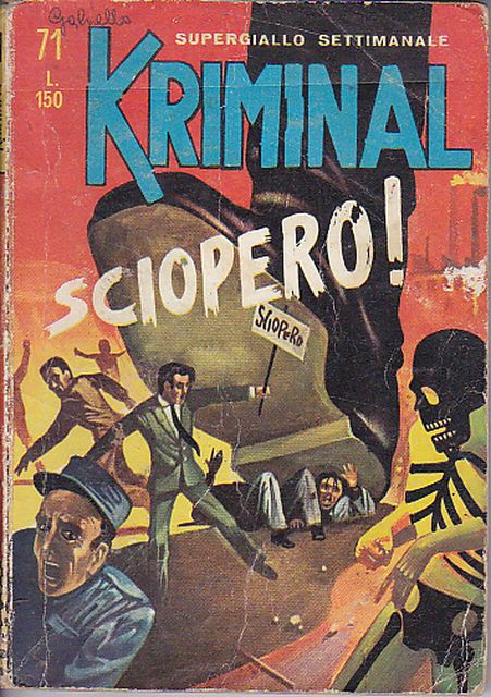 Kriminal n.  71  Sciopero  1966