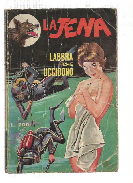 La Jena n. 6 - Labbra che uccidono - Edizioni Cervinia 1967