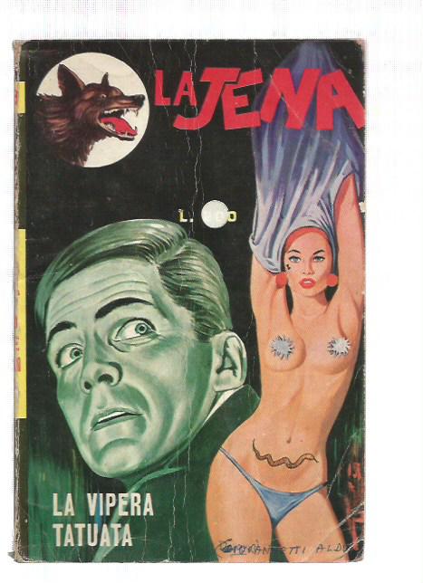La Jena n.13 - La vipera tatuata  - Edizioni Cervinia 1967