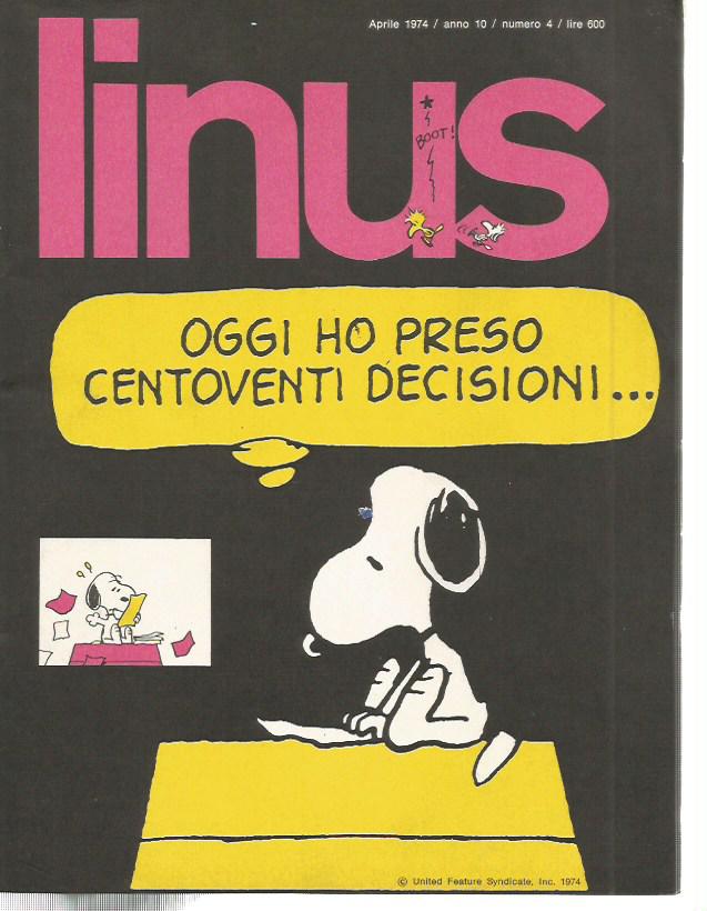 Linus anno 1974 n. 4