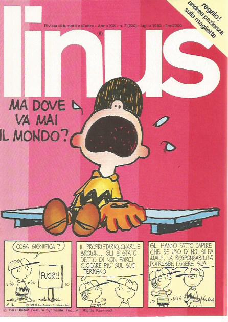 Linus anno 1983 n. 7