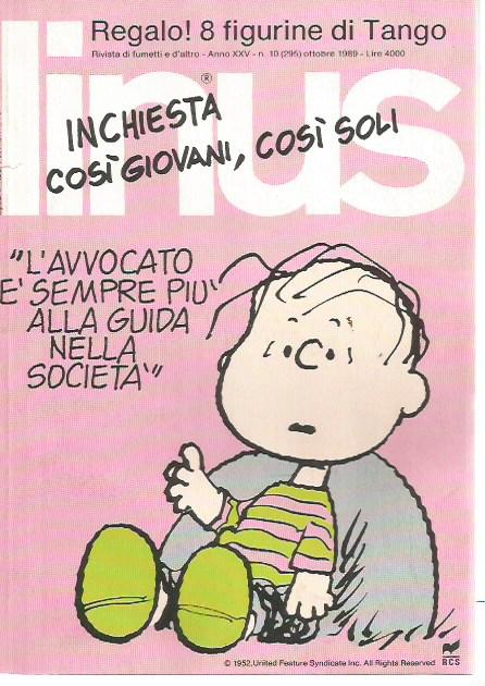 Linus anno 1989 n.10