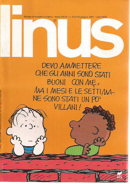 Linus anno 1991 n. 6