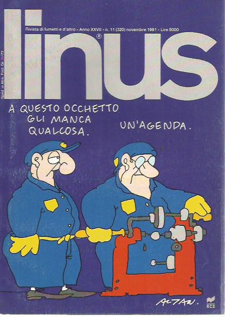 Linus anno 1991 n.11