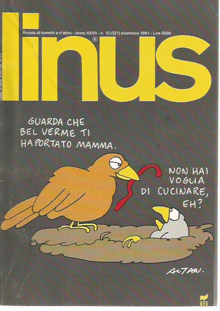 Linus anno 1991 n.12