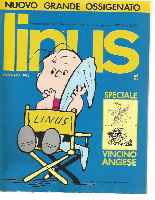 Linus anno 1992 n. 1