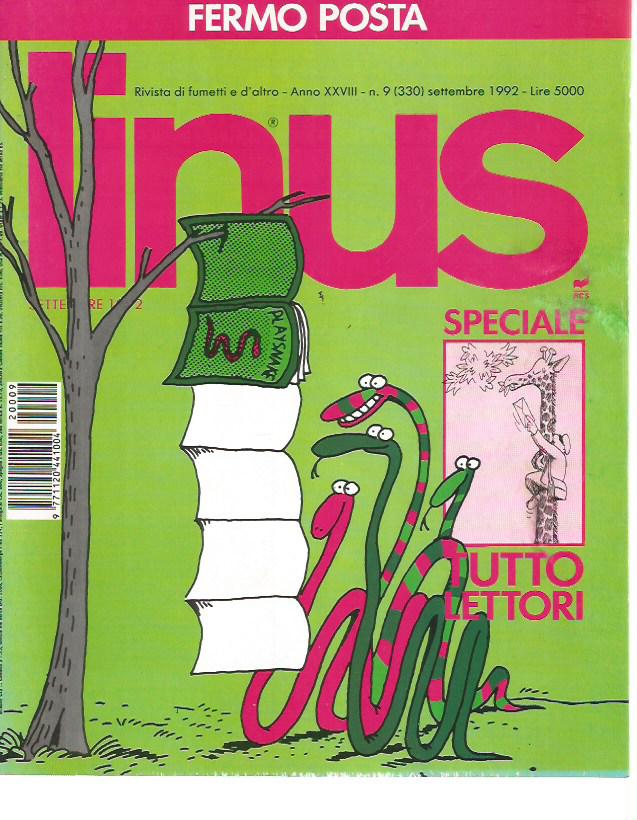 Linus anno 1992 n. 9