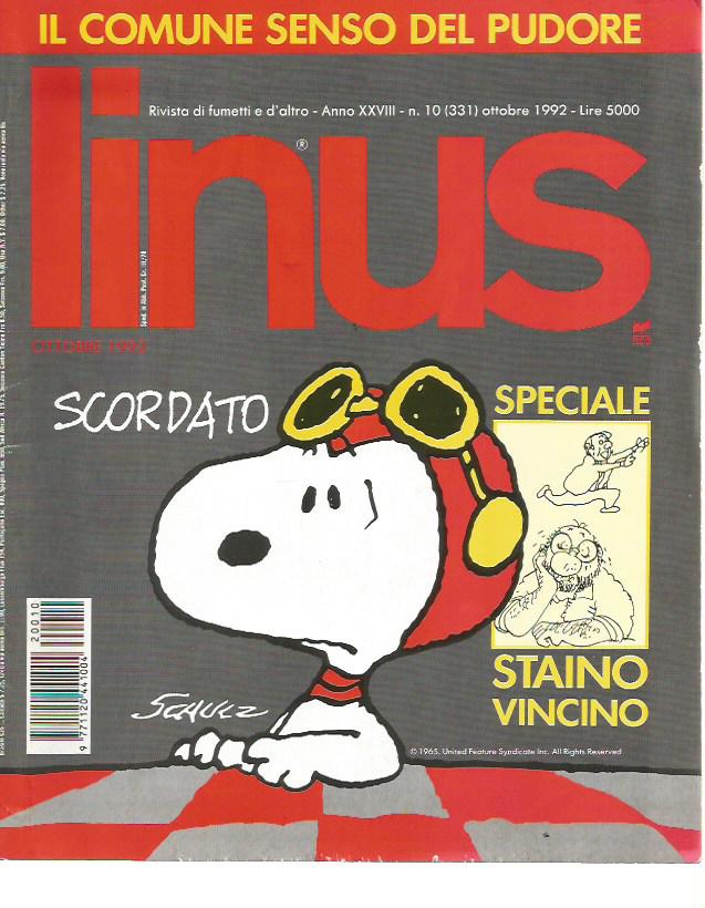 Linus anno 1992 n.10