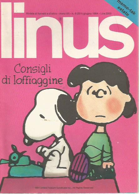 Linus anno 1984 n. 6