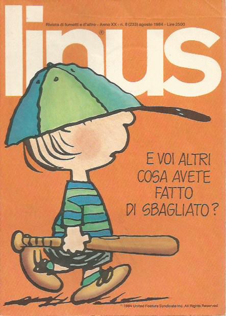 Linus anno 1984 n. 8