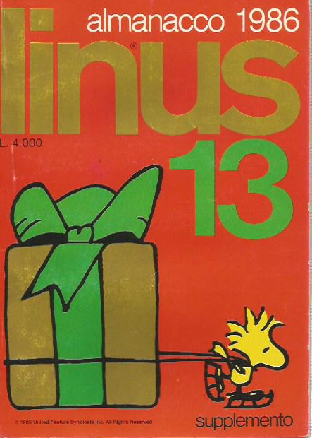 Linus anno 1986 n.13 - Almanacco 1986