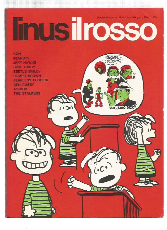 Linus Il Rosso - Supplemento al n.39 di Linus 1968
