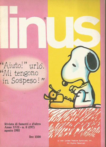 Linus anno 1981 n. 8