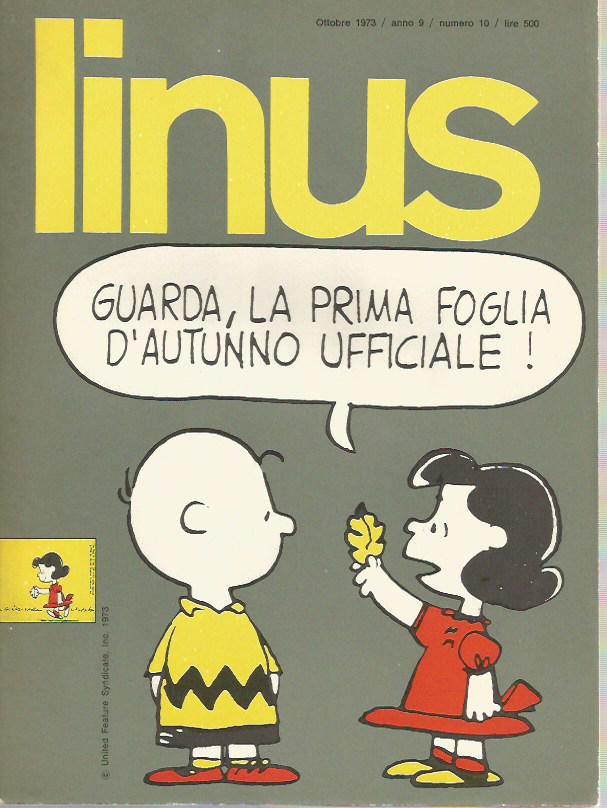 Linus anno 1973 n.10