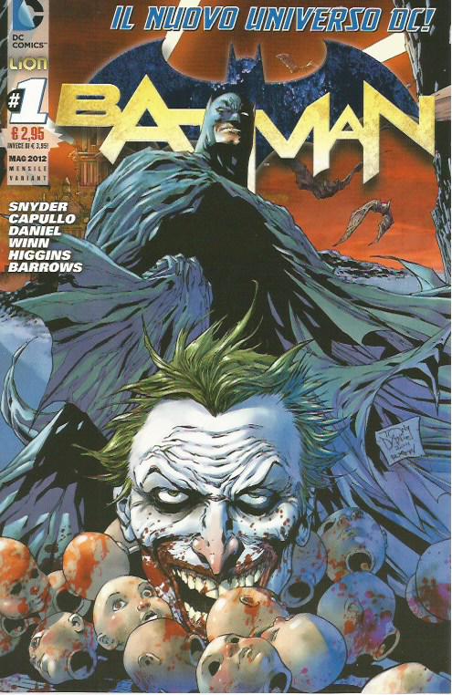 New 52 - Batman 1 Edizione Variant