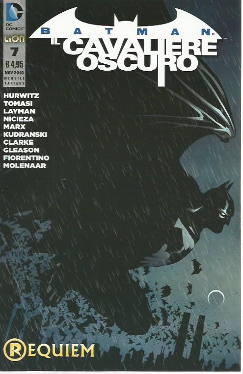 New 52 - Batman Cavaliere Oscuro 7 Edizione Variant