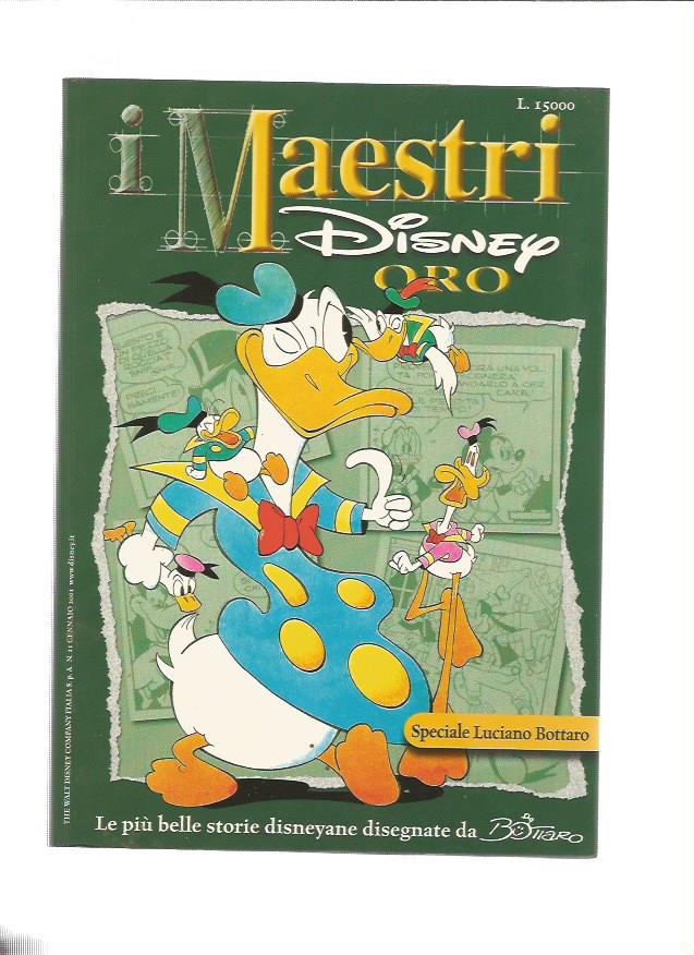 Maestri Disney n.21 - Luciano Bottaro