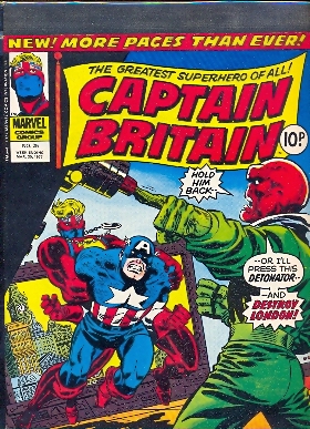 Captain Britain n.  25