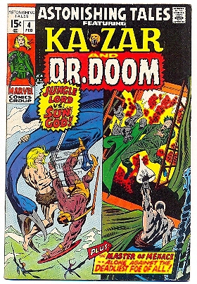 Astonishing Tales n.4 Kazar and Dr Doom