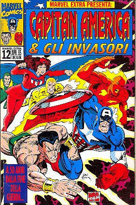 Marvel Extra 12 Capitan America E Gli Invasori