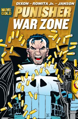 Marvel Gold Punisher War Zone