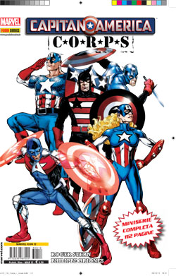 Marvel Icons 12 Capitan America Corps