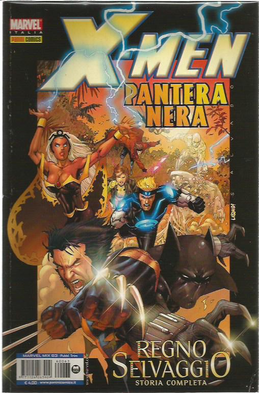 Marvel Mix  63 X-Men/Pantera Nera