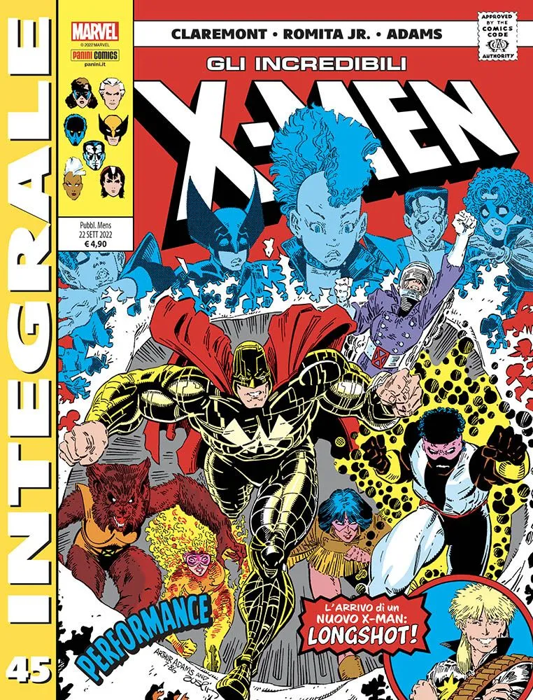 Marvel Integrale X-Men Di Chris Claremont 45