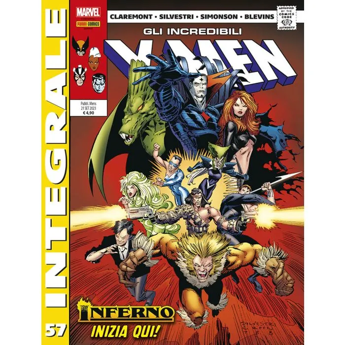 Marvel Integrale Gli Incredibili X-Men 57